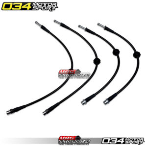 Kit de conduites de frein renforcées en acier inoxydable pour B8/B8.5 Audi S4/S5 - 034-303-0014 - 034Motorsport
