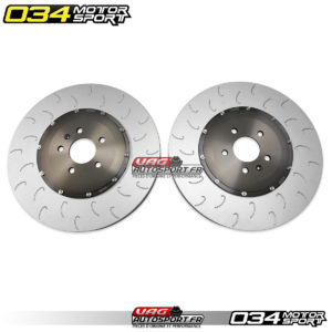 Kit de mise à niveau des disques de frein avant flottants 2 pièces pour Audi C7 S6/S7 - 034-301-1013 - 034Motorsport