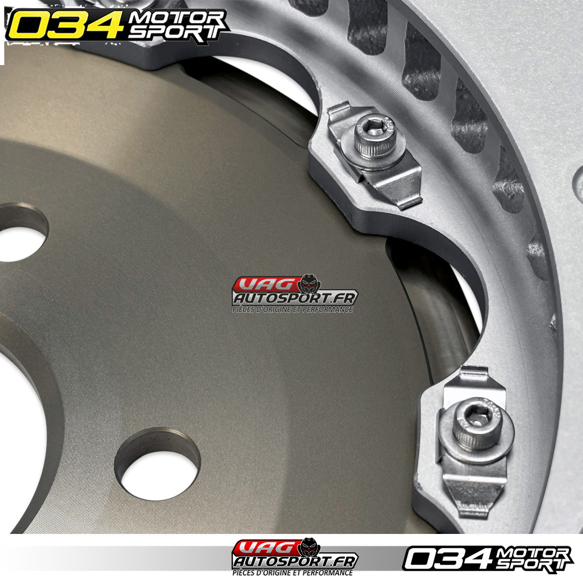 Kit de mise à niveau des disques de frein avant flottants 2 pièces pour Audi C7 S6/S7 - 034-301-1013 - 034Motorsport – Image 4