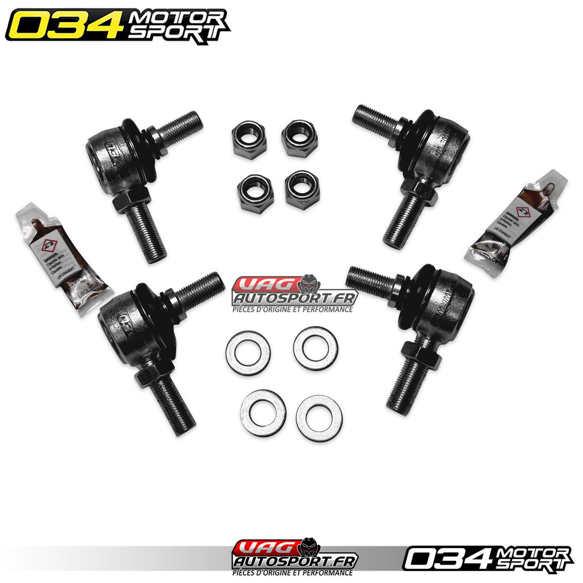 Kit de réfection pour Barre Stab Dynamic+ - VAG PQ35, MQB & MQB EVO - 034-402-Z051 - 034Motorsport