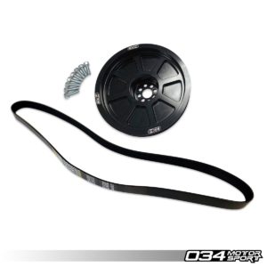 3.0 TFSI Supercharger 190mm Crank Pulley Upgrade 034Motorsport 034-145-Z042